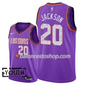 Camiseta Niños NBA Phoenix Suns Josh Jackson 20 2018-19 Nike City Edition Violeta Swingman